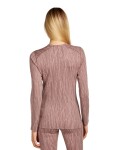 ICEBREAKER Wmns 260 Vertex LS Crewe Delta AOP, Summit/Blush/J (vzorek) velikost: S