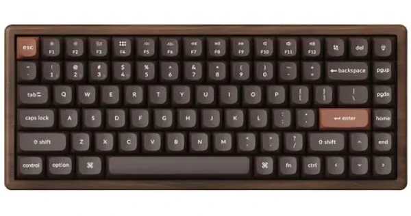 Keychron K2 HE All-Wood Special Edition / Klávesnice / Magnetické spínače Gateron Double-Rail Nebula (K2H-F1W)