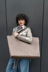 Nákupní taška Reisenthel Shopper XL Herringbone mokka
