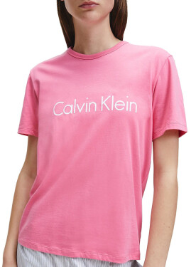 Dámské triko na spaní model 9045457 růžová růžová M - Calvin Klein