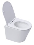 Wc závěsné SAT Infinitio včetně prkénka softclose, zadní odpad SATINF010RREXP SATINF010RREXP