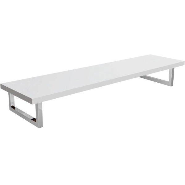 CERANO Deska pod umyvadlo Navira Pro + 2+1 podpěrná konzole - bílá matná - 160x46x3,6 cm - 6061181