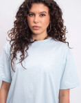 Tričko Organic Basics True Boxy Tee Light Blue
