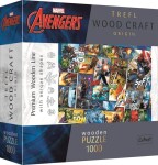 Puzzle Marvel Avengers 1000 dílků dřevěné