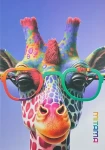 Mitama Animal žirafa linkovaný / Sešit / A4 / 40+2 listů / 80 g/m2 (62733-90103)