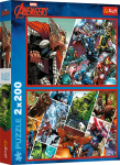 Puzzle 2x200 dílků Marvel/Avengers
