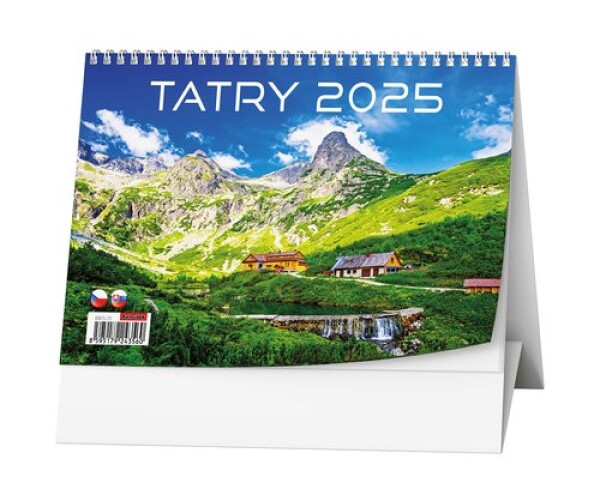 Tatry 2025 stolní kalendář