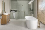 NOVASERVIS - Vanová baterie stojící Ciriculus, brushed gold BCK11FBG