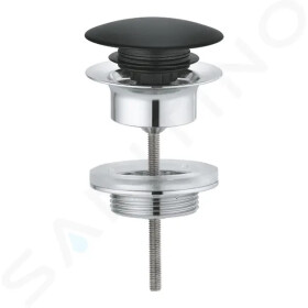 GROHE - Odtokové soupravy Odpadová souprava, černá 65807KS0