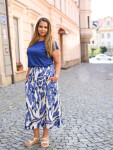 EVONA a.s. Dámská dlouhá sukně S DALMA 658 - Dámská dlouhá sukně S DALMA 658 658 M