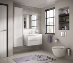 IDEAL STANDARD - ProSys Set předstěnové instalace, klozetu a sedátka Tesi, tlačítka Oleas M2, Aquablade, SoftClose, chrom ProSys80M SP75