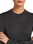 ICEBREAKER Wmns 200 MerinoFine Ace LS Mock Neck, Jet Hthr-011 (vzorek) velikost: S