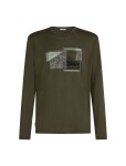 Pánské merino triko s dlouhým rukávem ICEBREAKER Mens 150 Tech Lite LS Tee Peak Bal, Dark Loden velikost: L