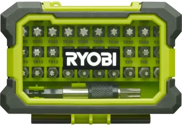 Ryobi RAK32TSD / Sada šroubovacích bitů TORX s nástavcem 32 ks (5132002792)