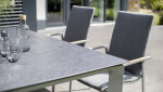 KETTLER Stolová deska HPL 140x70 cm - jura antracit