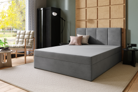 FRONTI Postel MARCELLO 140x200 šedá