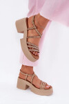 Sandály na podpatku model 214994 Step in style 39