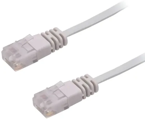 MicroConnect CAT6 U/UTP FLAT 3m šedá / Síťový kabel / RJ-45 (V-UTP603-FLAT)