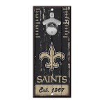Cedule New Orleans Saints NFL s otvírákem