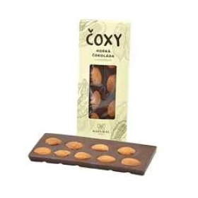 Čoxy Hořká čokoláda s mandlemi a xylitolem 50 g