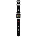 Hello Kitty Silicone Kitty Head Strap černá / Řemínek / Apple Watch 42/44/45/49mm
