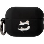 Karl Lagerfeld AirPods Pro 2 cover Silicone Choupette Head 3D KLAP2RUNCHK