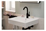 HANSGROHE - Zesis S Umyvadlová baterie s výpustí Push-Open, CoolStart, matná černá 74742670