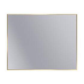 Erga Rectangle, obdélníkové zrcadlo 100x80 cm, zlatý rám, ERG-V01-RECTAGLE-1080-GD