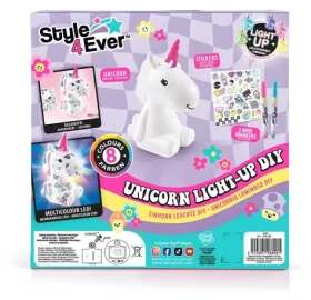 STYLE4EVER DIY svítící jednorožec