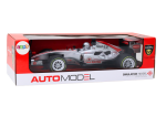 Mamido RC závodní auto 1:12 stříbrné se světly a zvuky