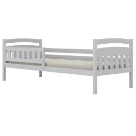 Postel Tosia standard + zábrana 90x180 bílá