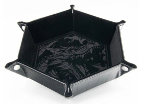 Dice tray - Tray Dragon Skin - Černá