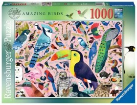 RAVENSBURGER Úžasní ptáci 1000 dílků