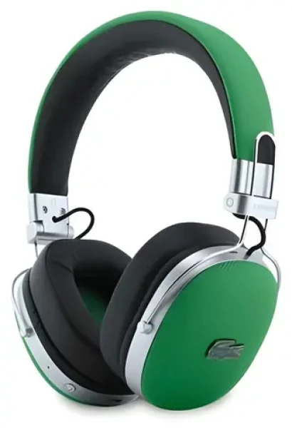 Lacoste Petit Pique zelená / Bezdrátová sluchátka / Přes hlavu / ENC (57983131001)