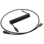 CableMod PRO Coiled Keyboard Cable USB-C - USB-A 1.5m Midnight Black / Kabel pro klávesnici (CM-PKCA-CKAK-KK150KK-R)