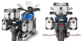 Pl1146Cam trubkový nosič Honda NC 750 S/X (16-20) pro hliníkové boční kufry Trekker Outback