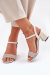 Sandály na podpatku model 213018 Step in style 39