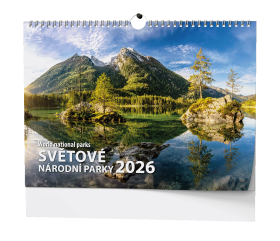 Nástěnný kalendář 2026 Baloušek - Světové národní parky