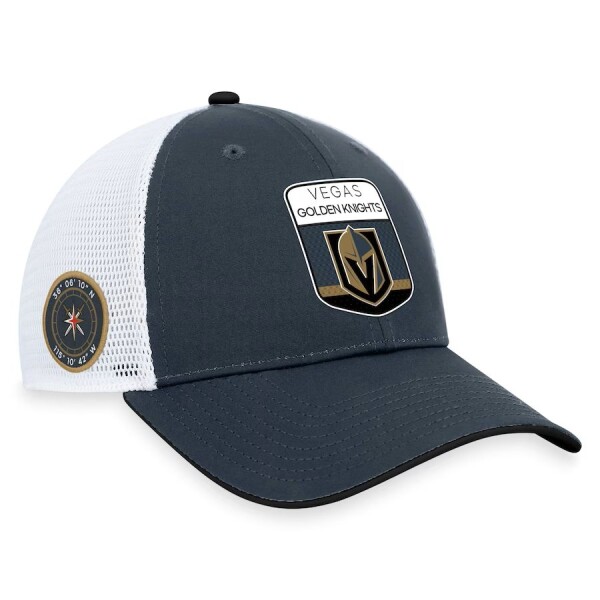 Fanatics Pánská kšiltovka Vegas Golden Knights NHL Draft 2023 Podium Trucker Adjustable Authentic Pro