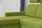 Nábytek VACULÍK Pohovka s otomanem ALENA - rozkládací + úložný prostor