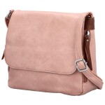 Stylová dámská crossbody Metagga, růžová