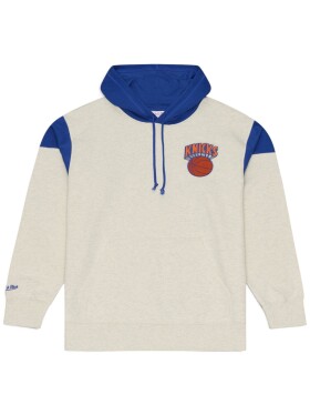 Mitchell & Ness Pánská mikina New York Knicks NBA Retro Roots French Terry Hoodie Velikost: 2XL