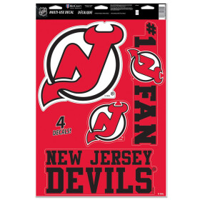Wincraft Samolepka New Jersey Devils NHL Multi-Use Set (4 ks)% 1 ks