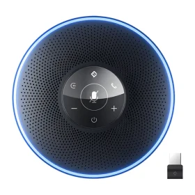 EMEET OfficeCore M2 černá / Konferenční reproduktor / 4 mikrofony 360° / Bluetooth / USB-C / až 16 osob (OfficeCore M2)