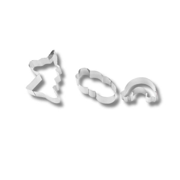 Dortisimo Sada vykrajovátek Jednorožec, duha a mráček