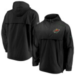 Fanatics Pánská Bunda Minnesota Wild Authentic Pro Rinkside Anorak 1/4-Zip Velikost: