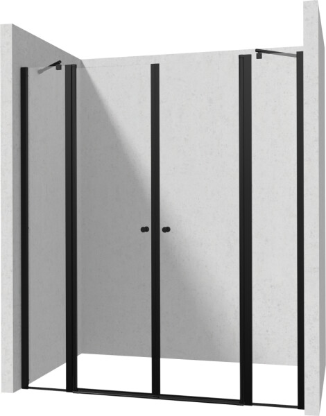 DEANTE/S - Sprchové dveře dvojité výklopné 100x90 KTSUN43P+KTSUN41P KERRIA/0155