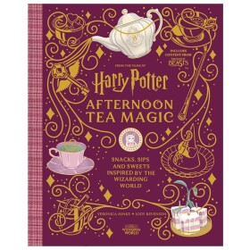 New Mags Kniha – Harry Potter Afternoon Tea Magic, Veronica Hinke/Jody Revenson, červená barva, papír