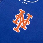 Nike Pánská mikina New York Mets MLB Knockout Script Full-Zip Hoodie Velikost: XL