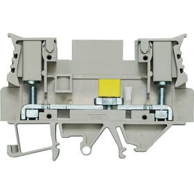 Weidmüller 1887210000 zkušební oddělovací řadová svorka šroubovací Tmavě béžová 50 ks